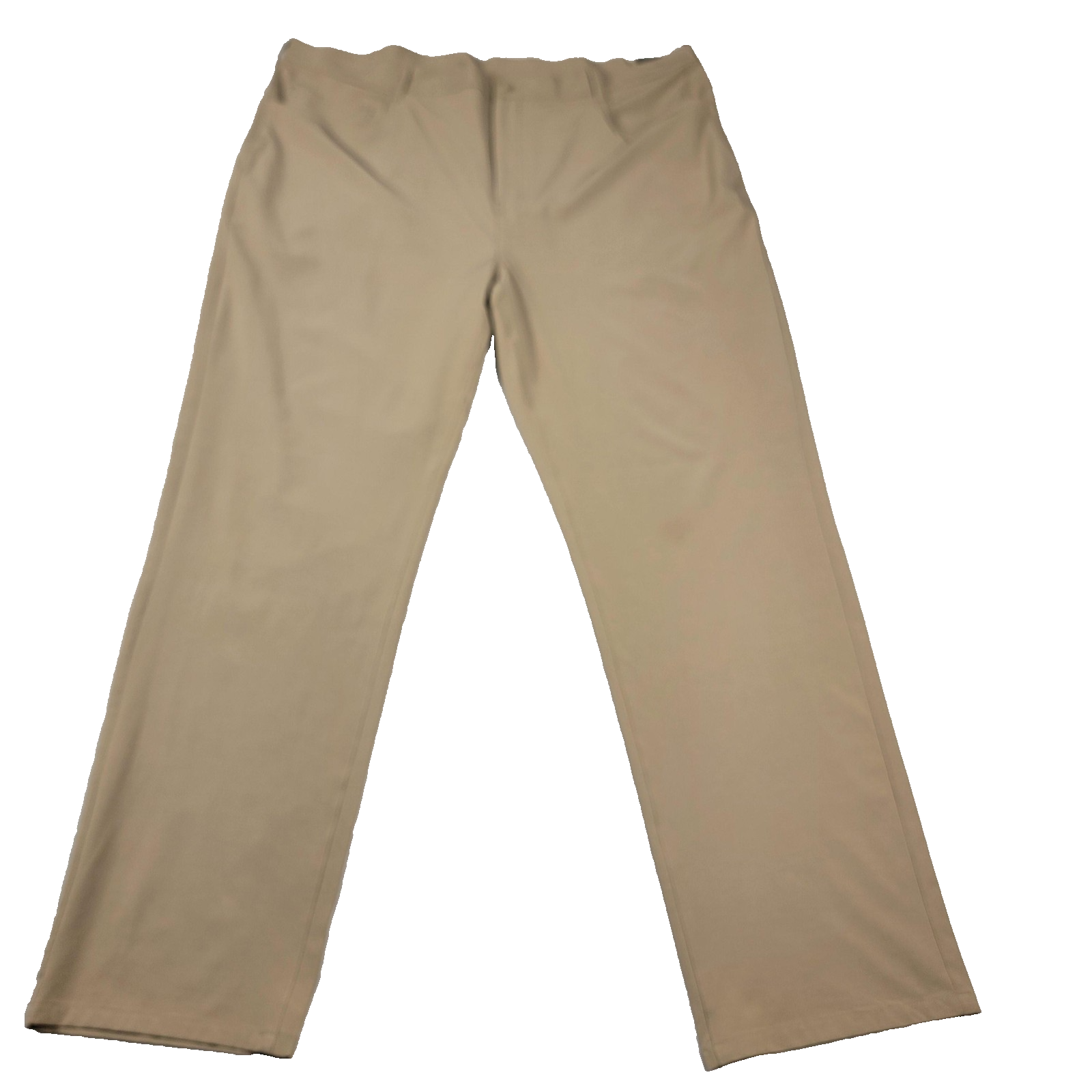 Callaway Pants Men 46x34 Khaki Golf OptiDri Stretch Lightweight Performance 9890