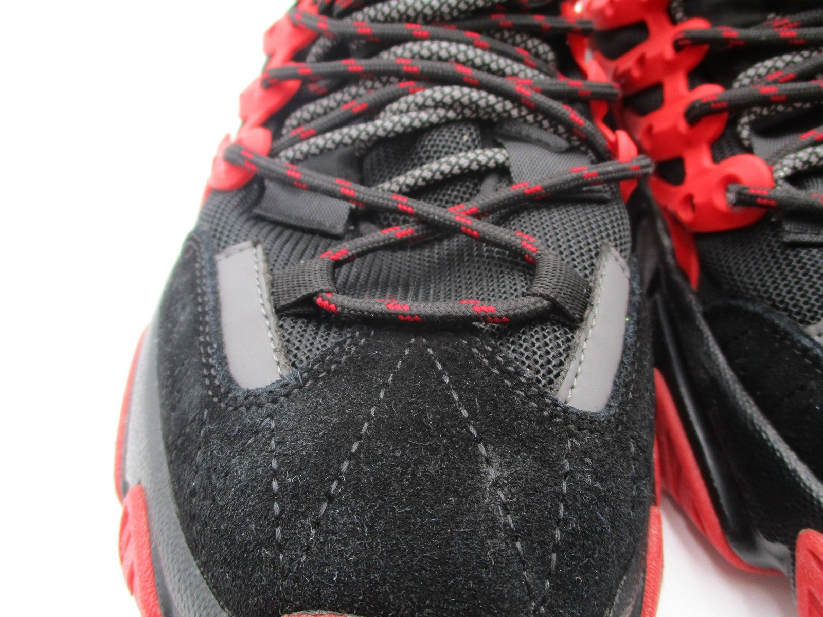 Javi Groove Shoes Mens Size 11 Black Red Chunky Athletic Low Top Sneakers12