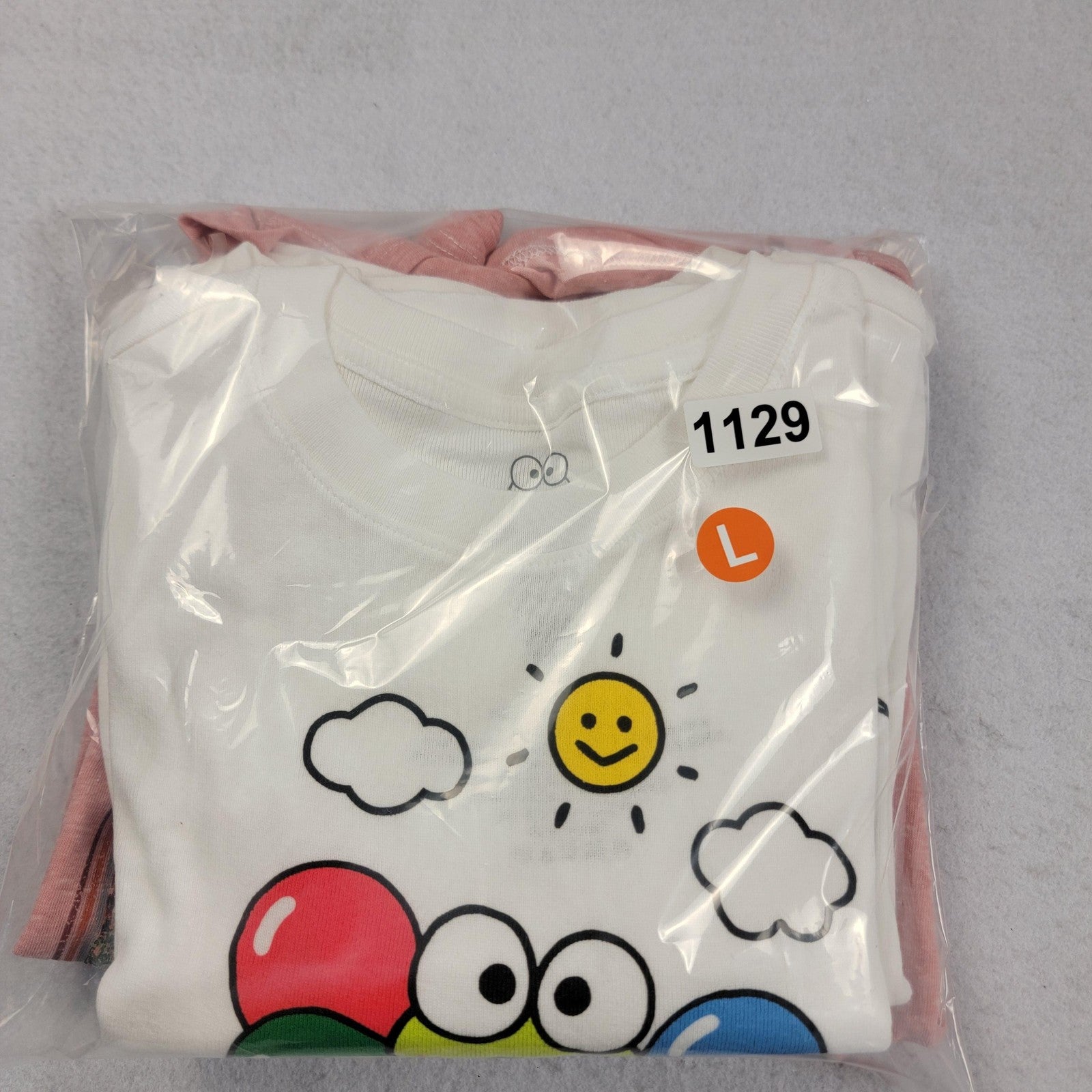 Keroppi+Squishmallows+Sugar Babies+Yosemite 4 Pack Tshirts Women's Lg