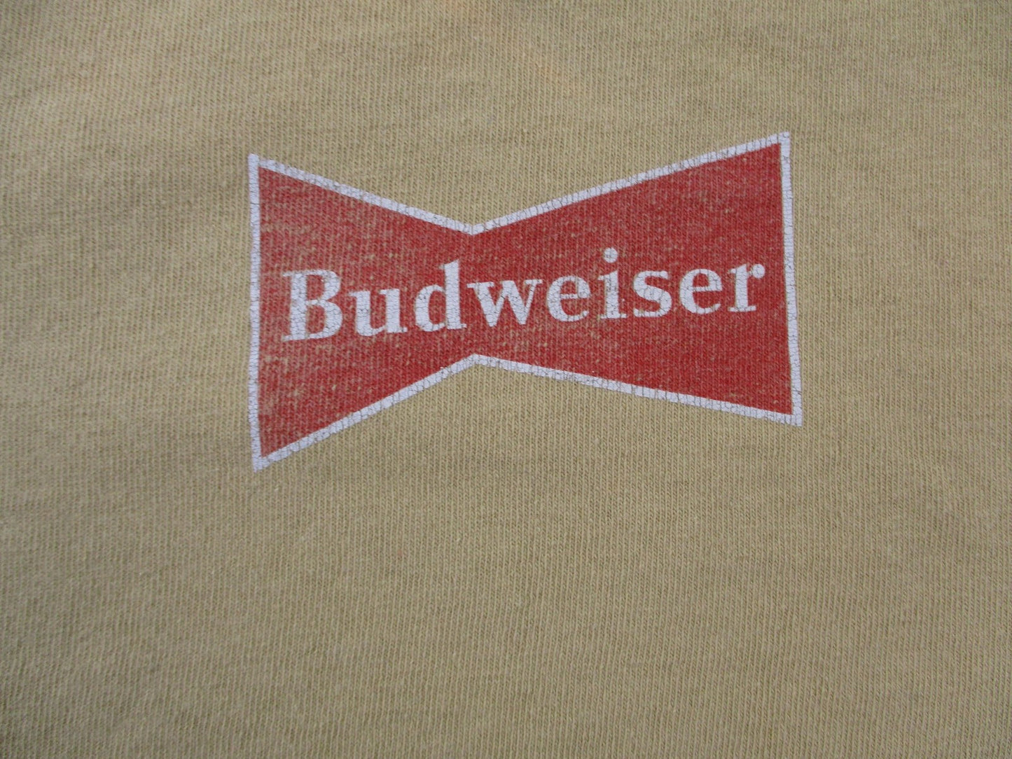Budweiser In Bottles Shirt Mens Medium Beige PacSun Back Graphic Beer Tee3