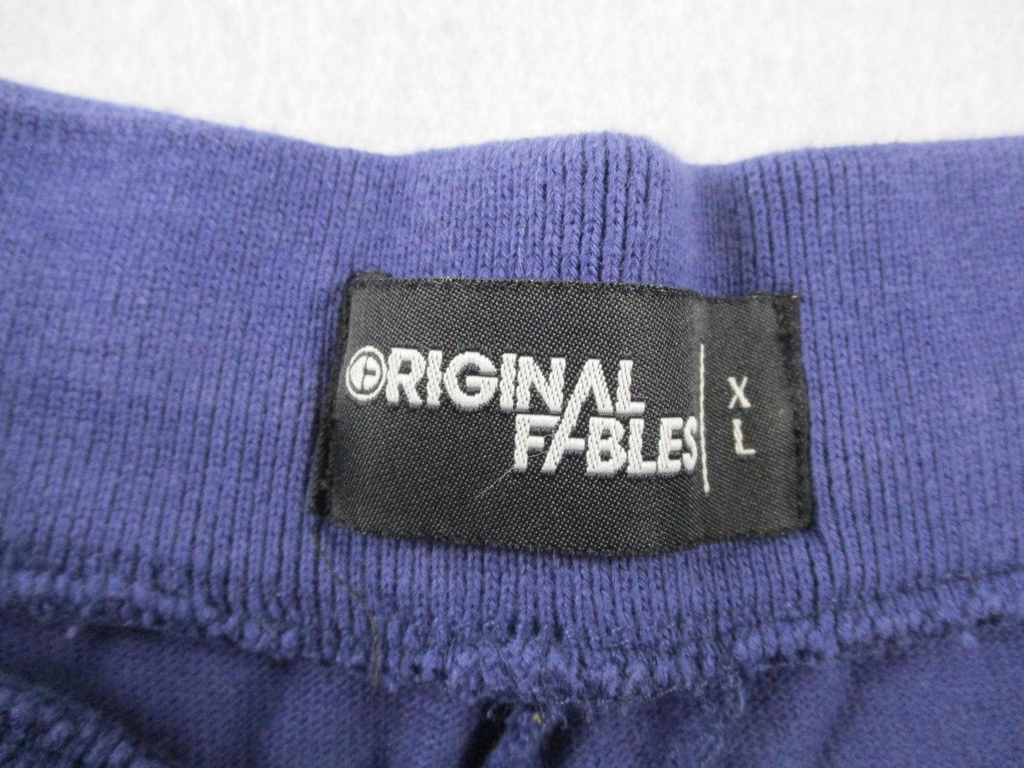 Original Fables Sweatsuit Set Mens XL Blue Golf Cart Flag Graphic Polo Shorts14
