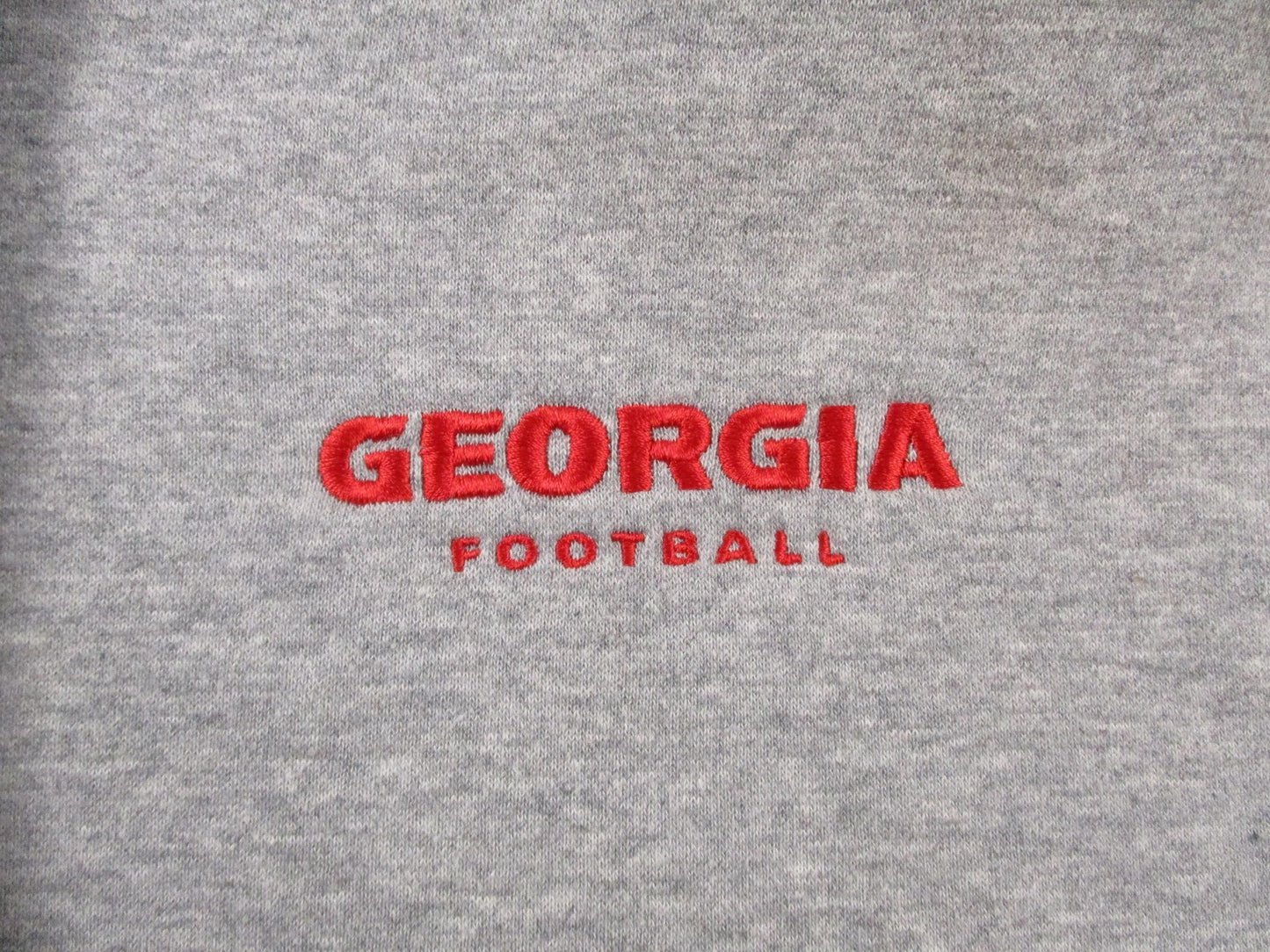 Georgia Bulldogs Sweatshirt Mens Large Gray NCAA Football Nike Hoodie Pullover3