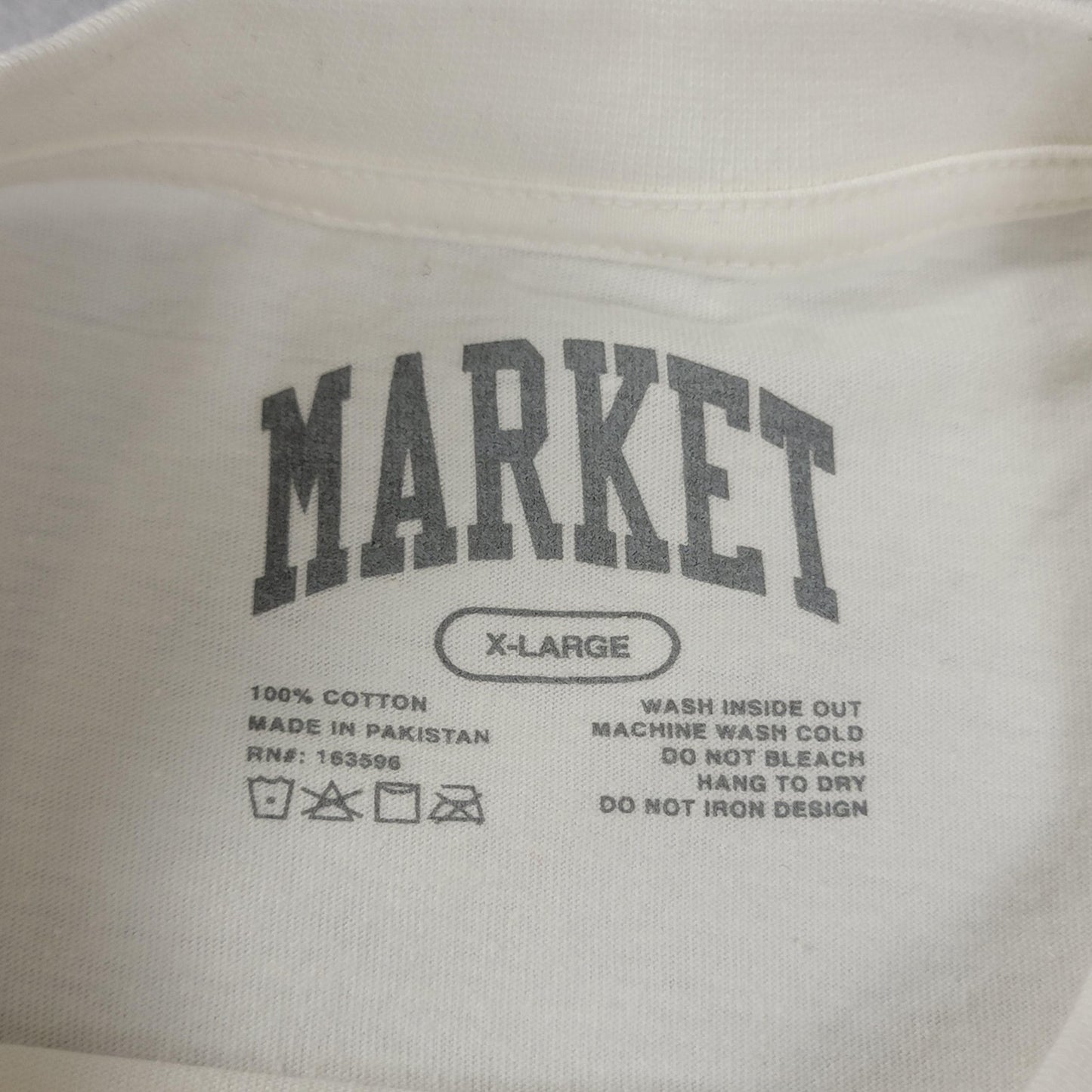 Vlone x Kodak Black + Market Shirt Mens Sz XL White Graphic Tee Lot of 2