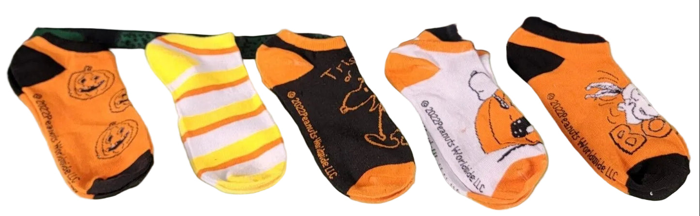 Halloween Theme Socks 5 Pairs1