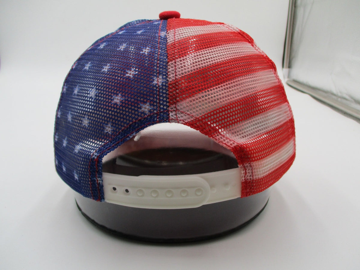 Trump 2020 Keep America Great Hat Cap Snap Back Mens One Size Red Flag USA6