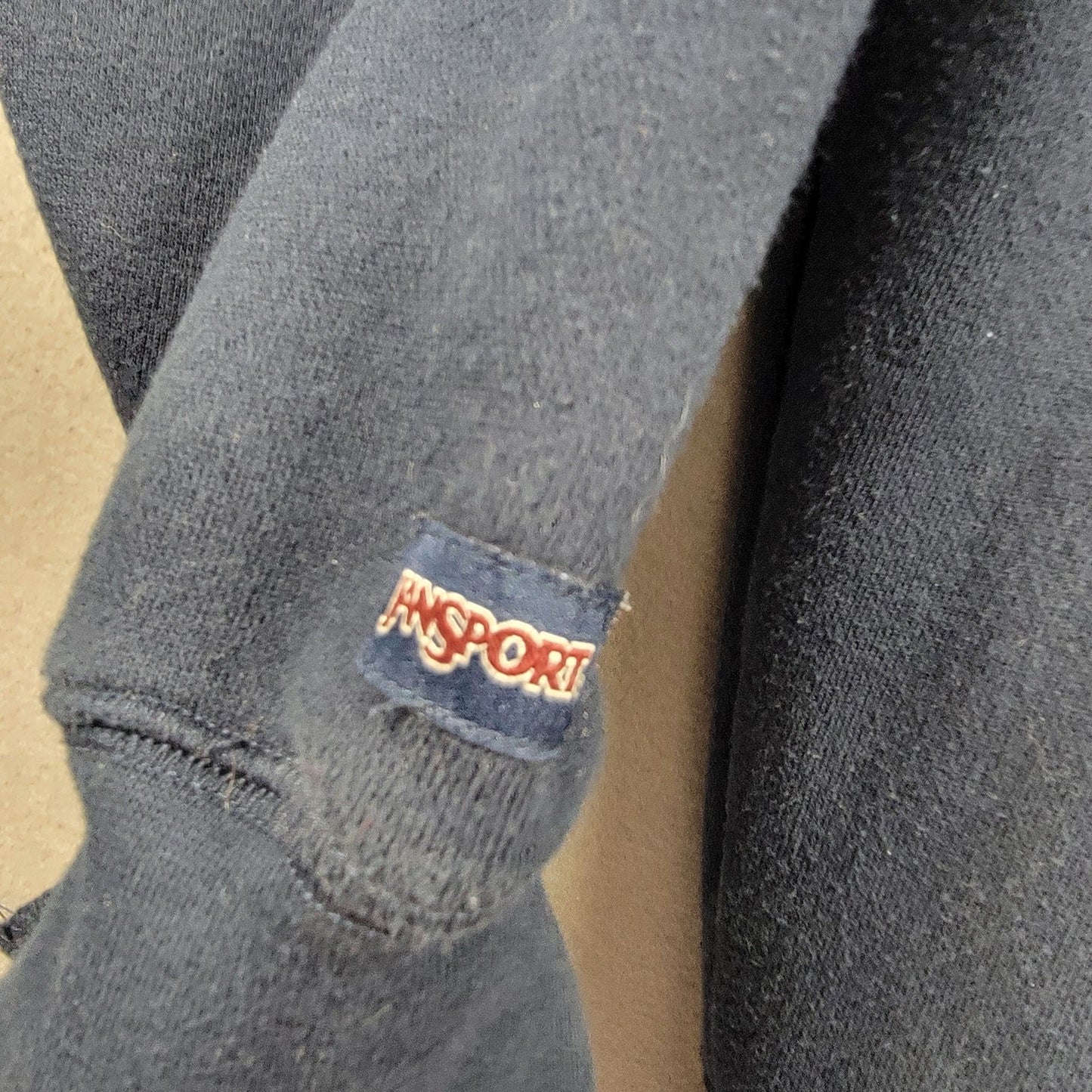 90s Vintage Roger Williams University ZipUp Blue Sz L