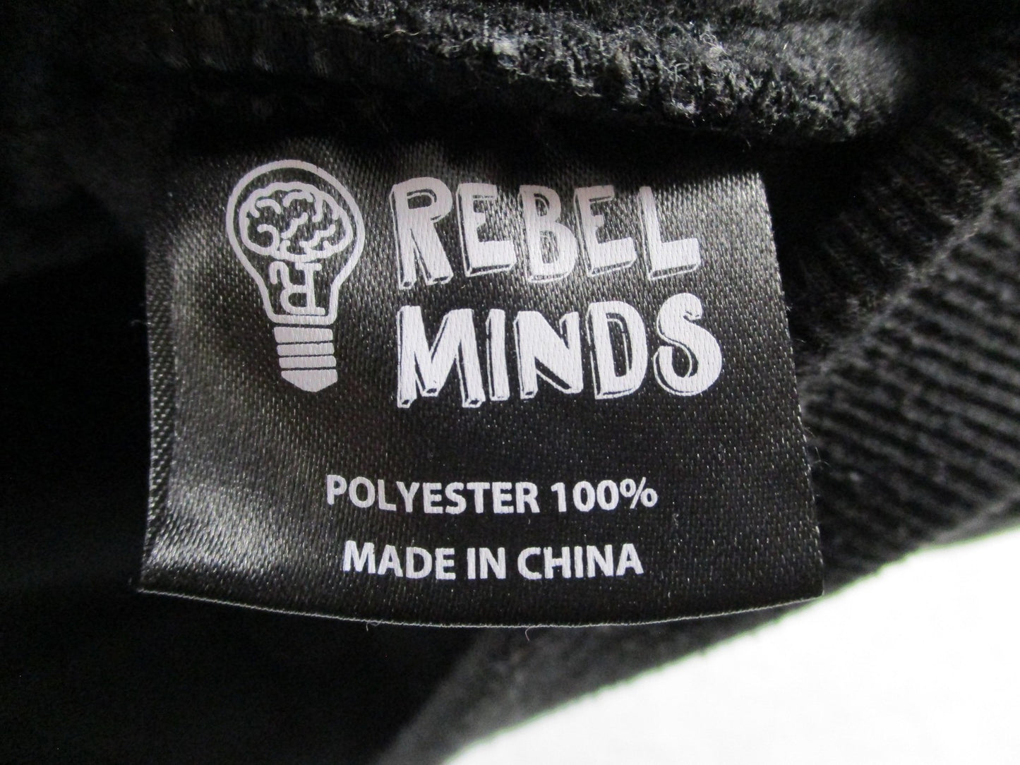 Rebel Minds Hoodie Mens XL Black Pullover Fleece Sweatshirt Stay High Paradise8