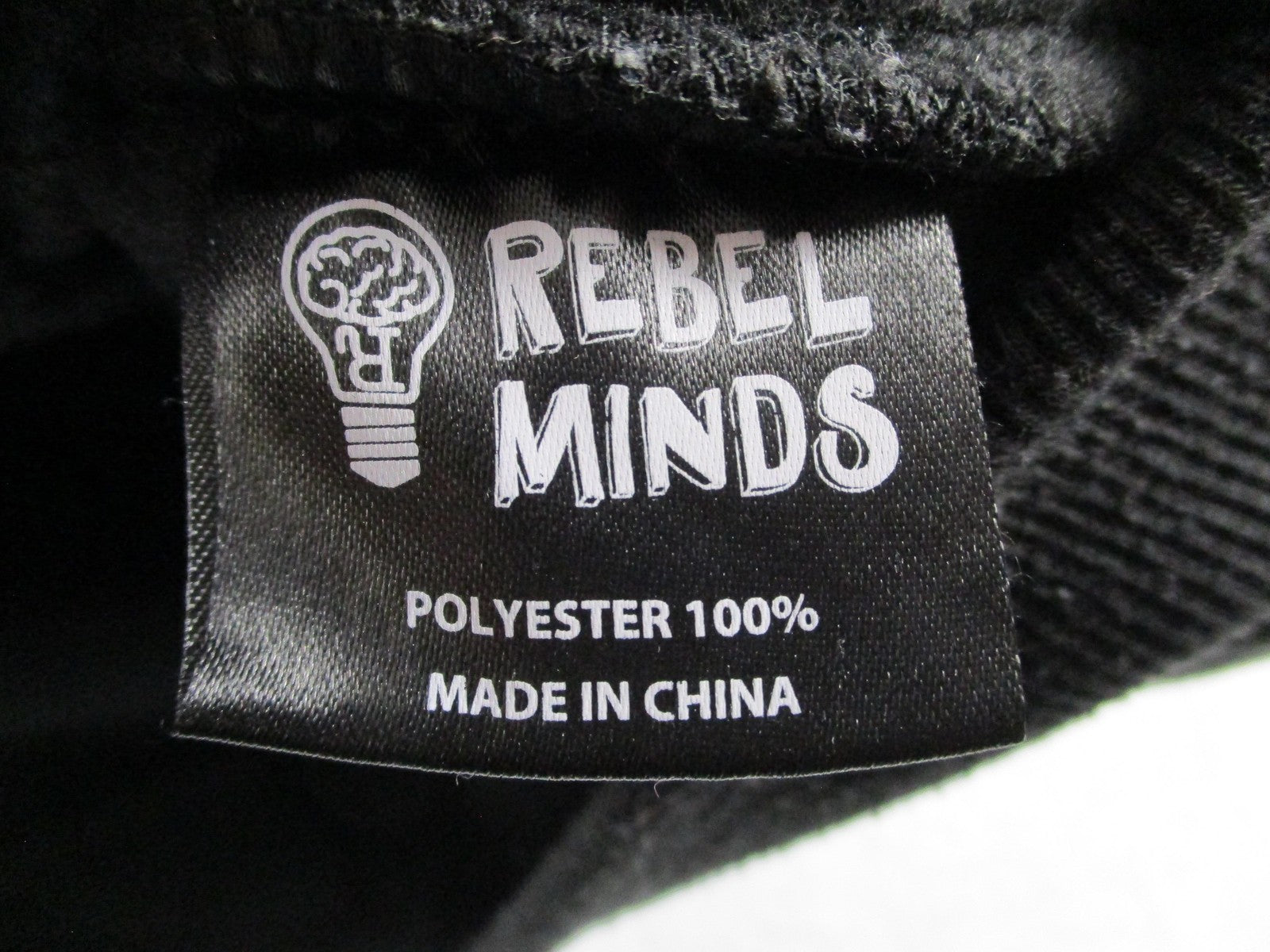 Rebel Minds Hoodie Mens XL Black Pullover Fleece Sweatshirt Stay High Paradise8