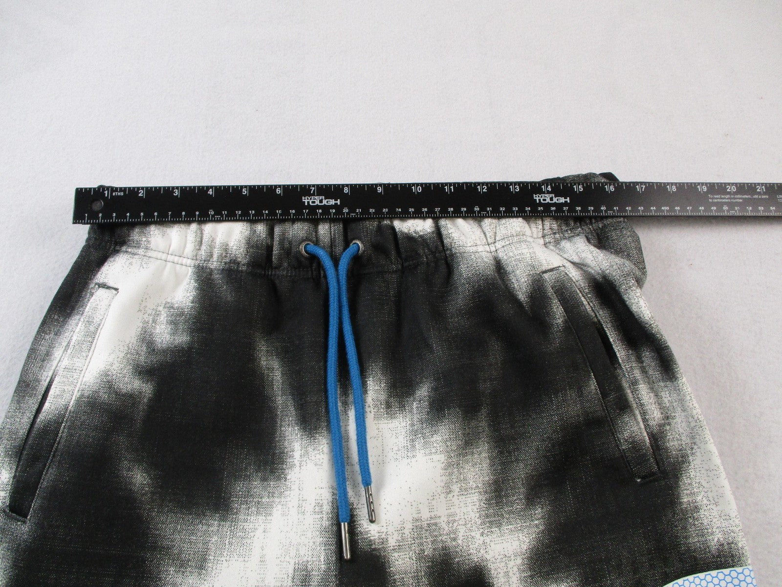 Ecko Unltd Pants Mens Medium Black White Tie Dye Joggers Streetwear 14276