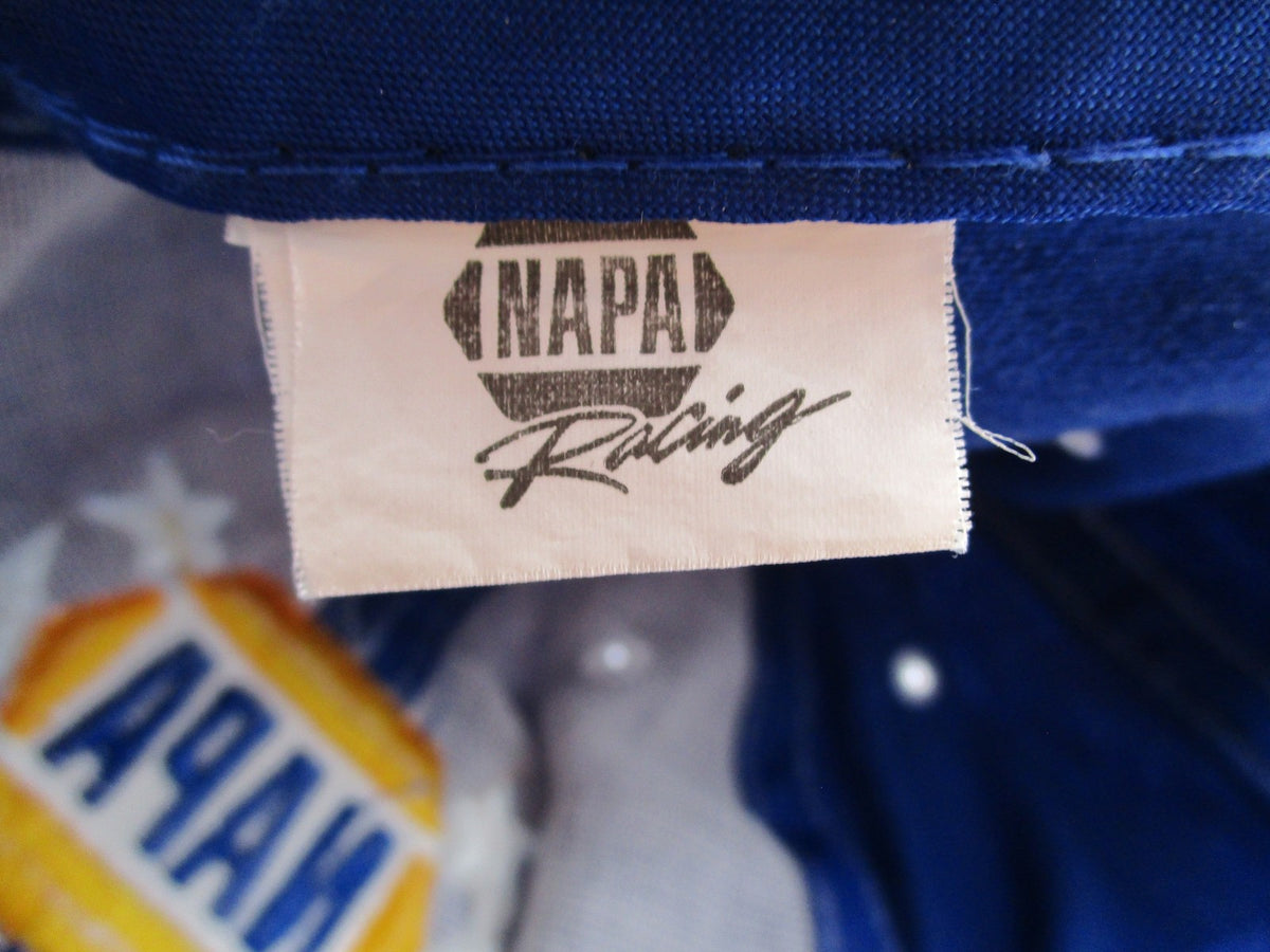 Ron Capps NAPA Racing Hat Cap Strap Back One Size Blue NHRA Drag Racing Mens12
