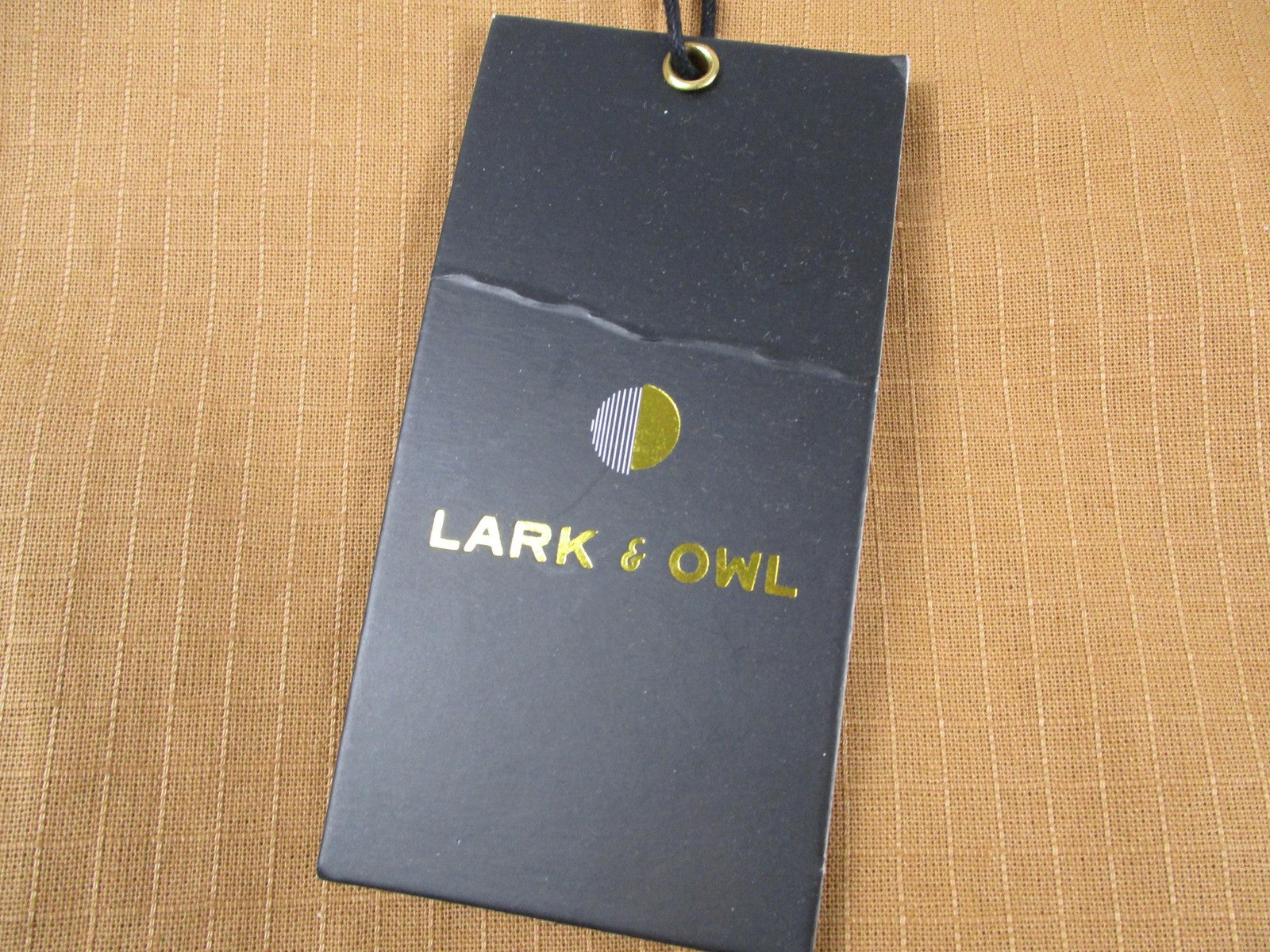 Lark & Owl Shirt Mens Large Orange Full Service Speed Shop AVIRGILE3YM