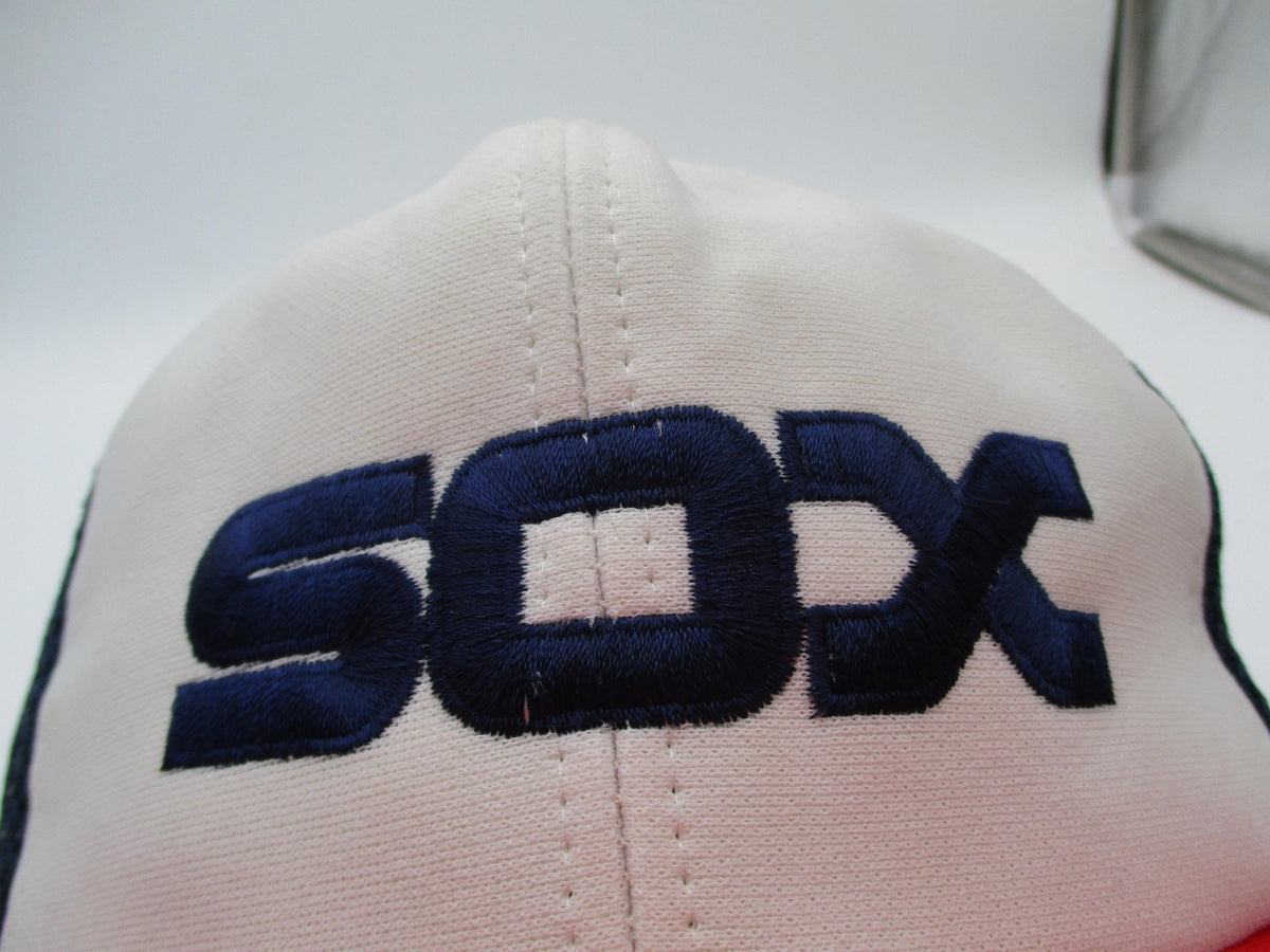 Vintage Chicago White Sox Hat Cap Snap Back Mens One Size Blue MLB Baseball 90s1