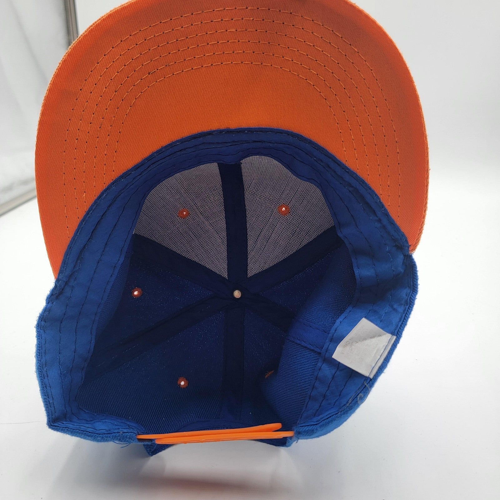Oklahoma City Thunder Hat Cap Snap Back Blue Orange NBA Basketball Mens5