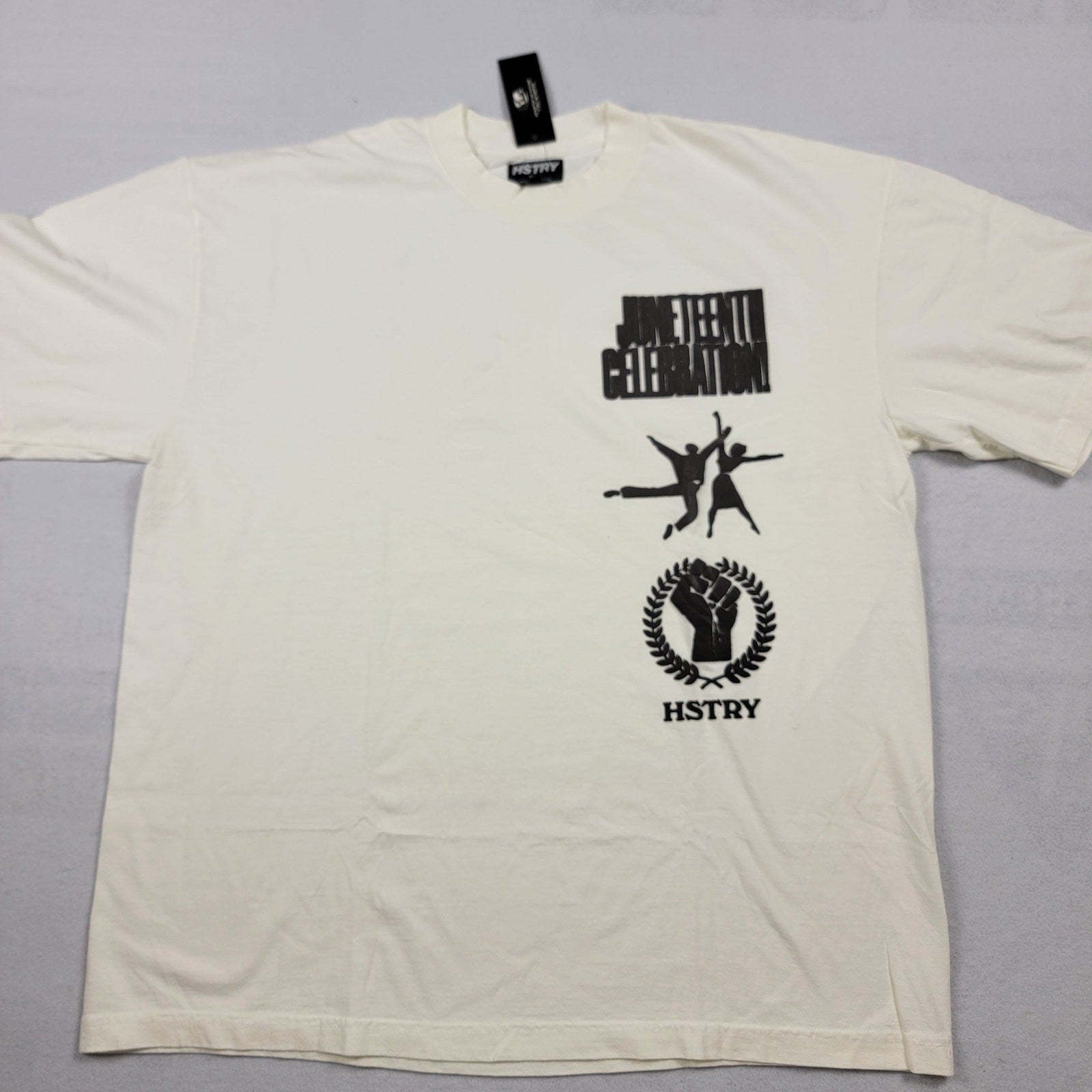HSTRY by NAS Juneteenth Celebration Tshirt Bundle Brown and White Sz XL