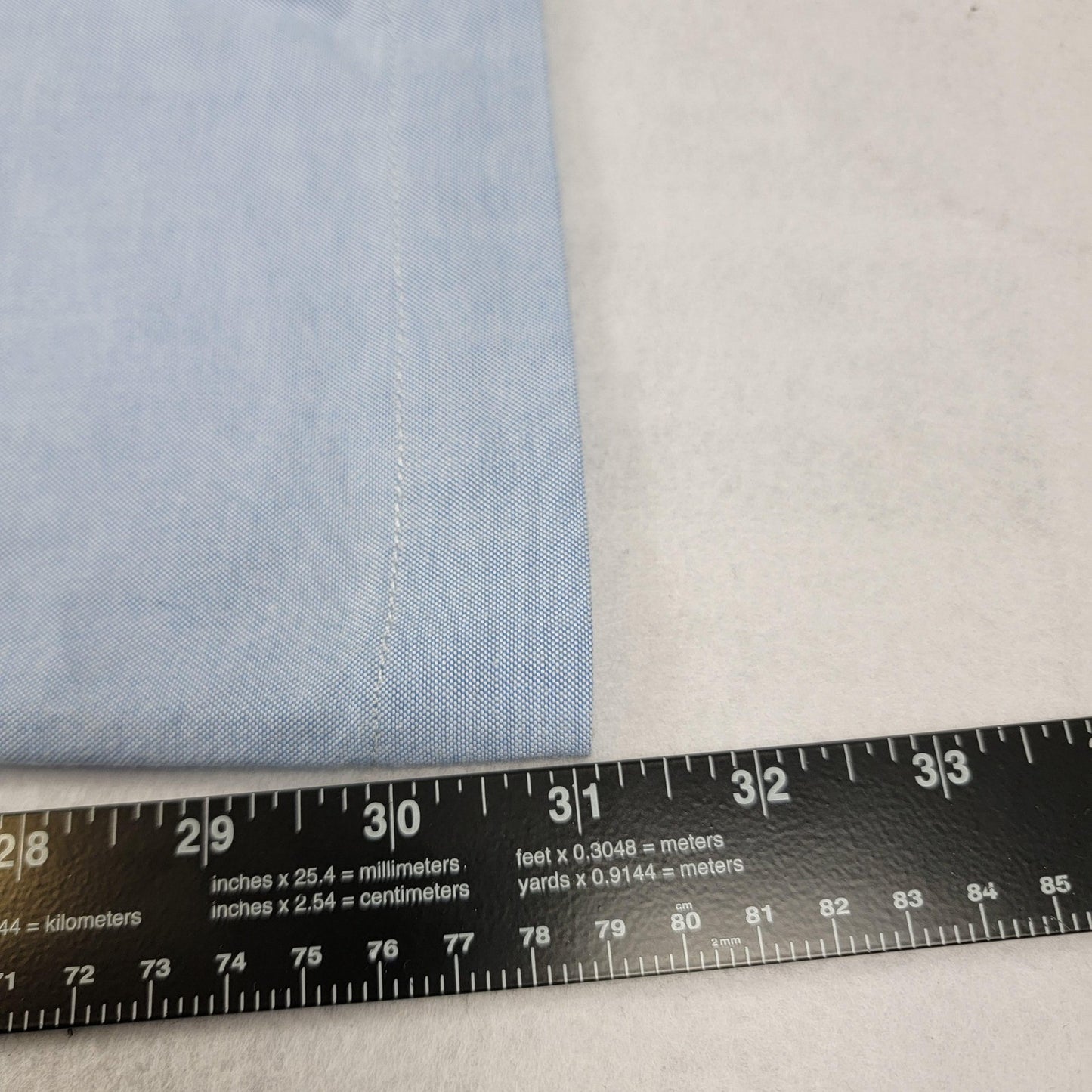 IZOD Pants Mens 36x32 Light Blue Straight Fit Chino Stretch Casual