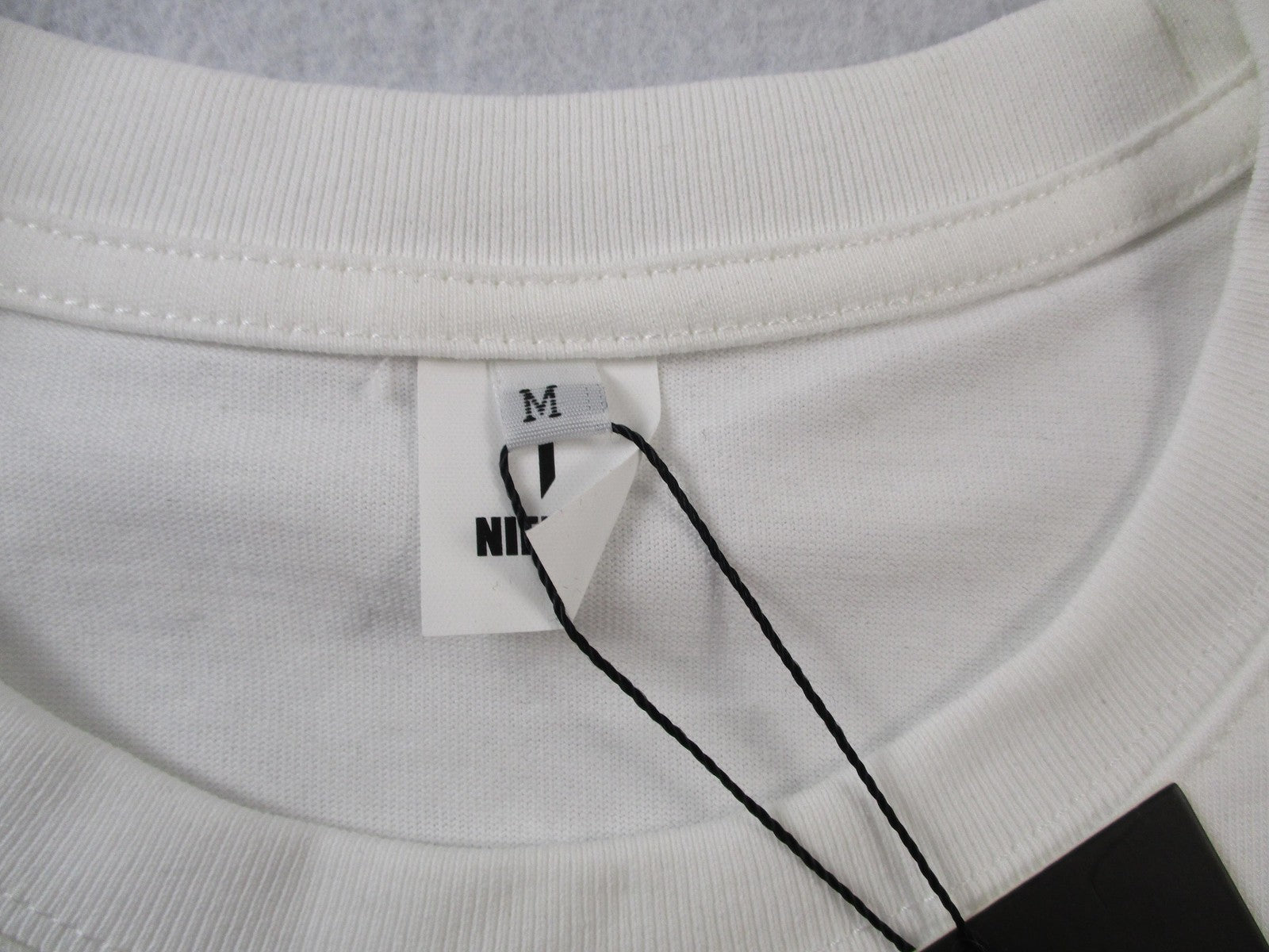 NIEPCE Yin Yang Shirt Mens Medium White Crane Graphic Embroidered Tee 15114