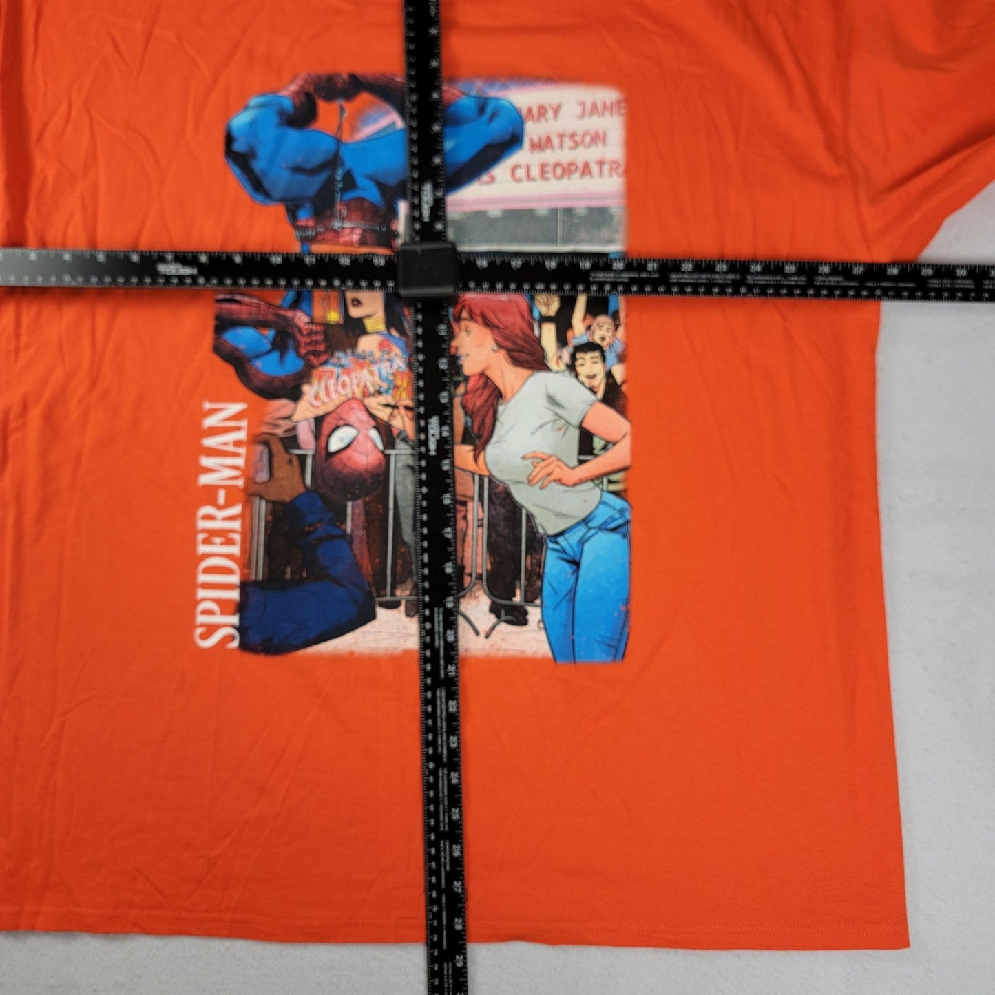 2 Pack Mens 3XL Long Sleeve Tees Marvel SpiderMan Orange & Black NASA