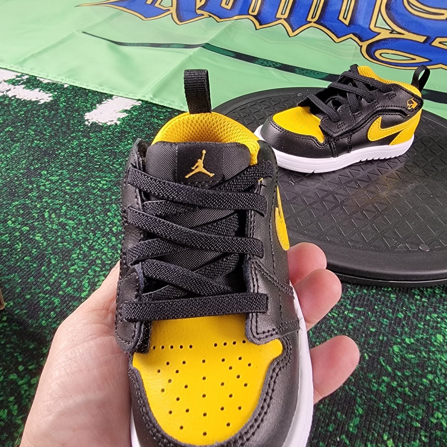 Jordan 1 Low Alt TD 7C Black Yellow Ochre White DR9747072 New With Box6