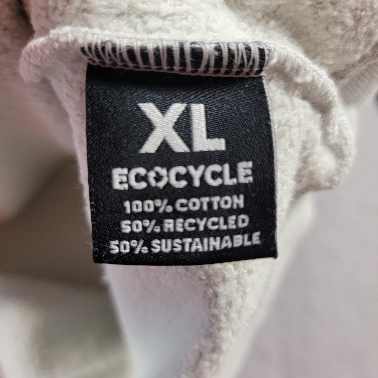 ComplexCon Crewneck Sweatshirt XL Light Grey 2022 Official Merch EcoCycle