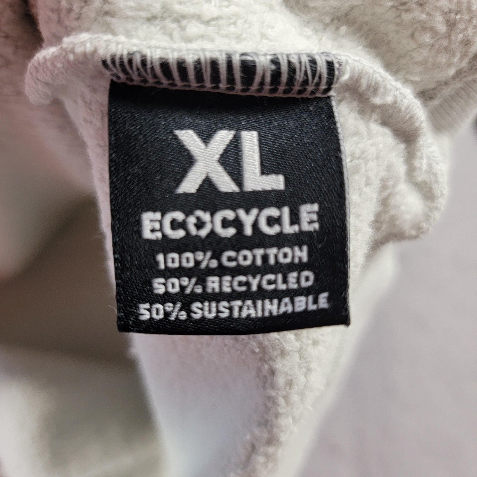 ComplexCon Crewneck Sweatshirt XL Light Grey 2022 Official Merch EcoCycle