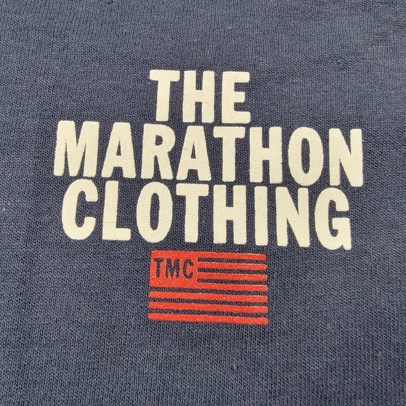 The Marathon Clothing Crenshaw Shirt Mens Small Blue Graphic Tee TShirt Cotton6