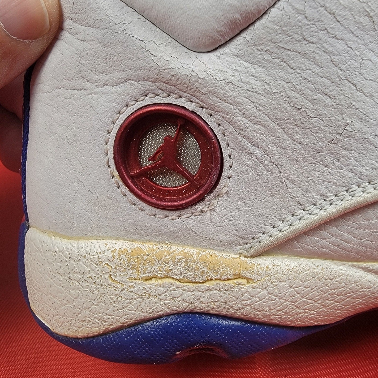 Jordan Jumpman Pro Quick 'White Sport Royal' (GS) Sz 4Y 3082941418