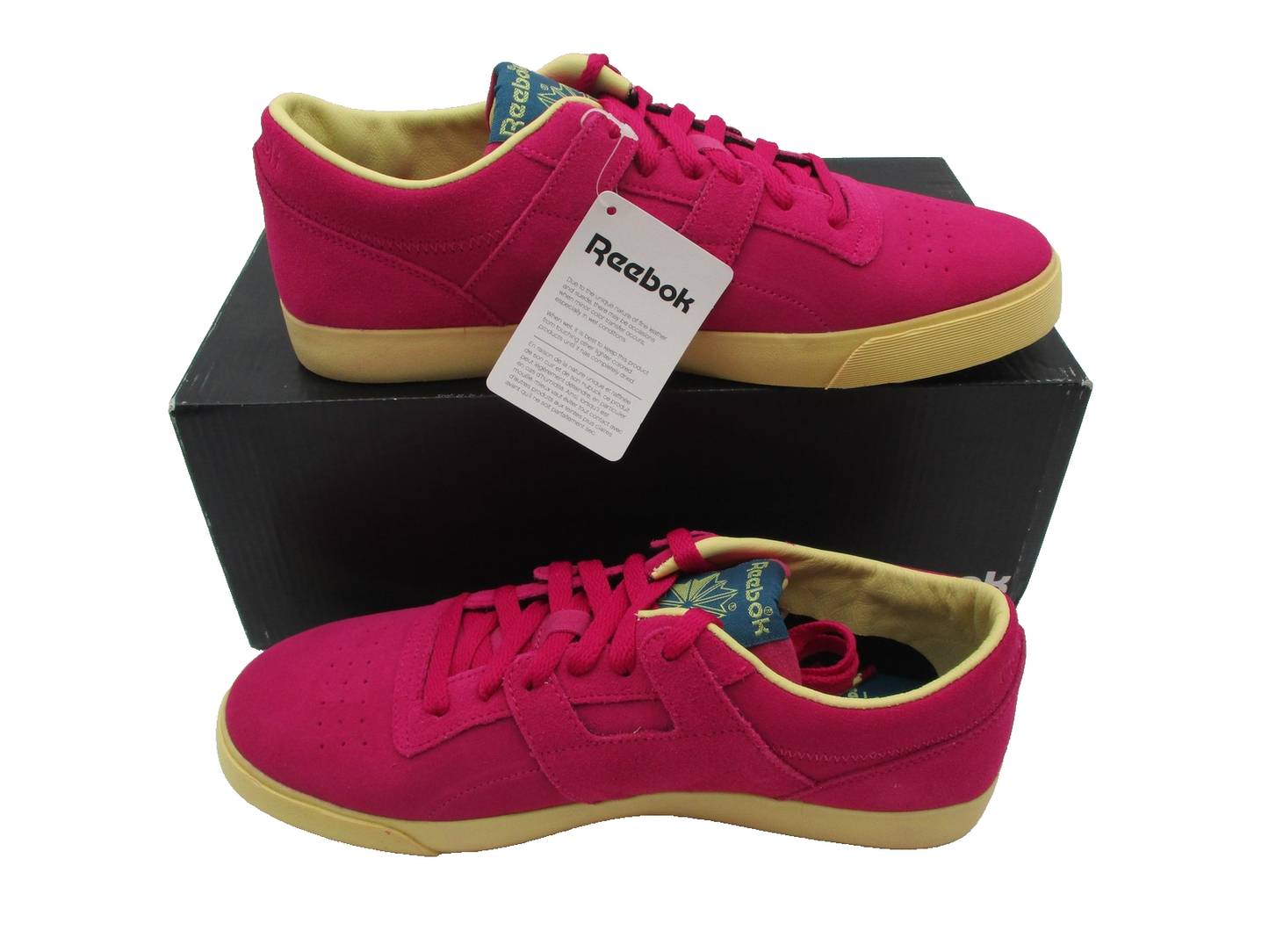 Reebok The Hundreds Shoes Mens Size 9 Purple Chalk Workout Clean FVS TH Classic3