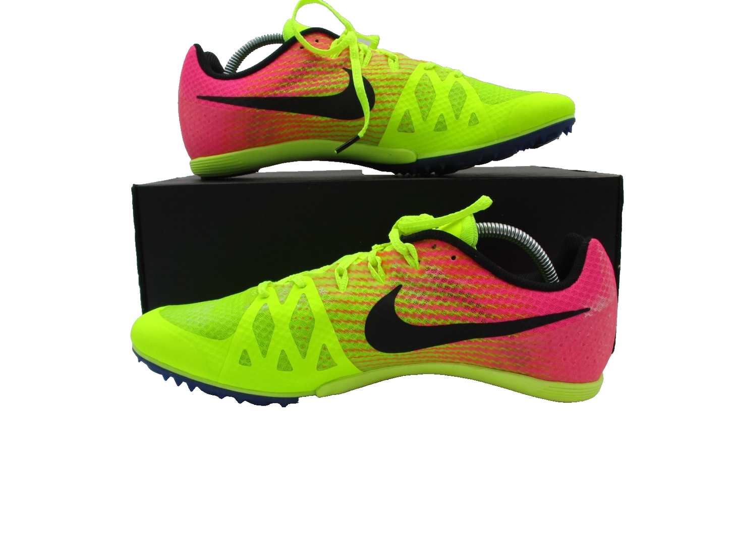 Nike Zoom Rival M 8 Track Spikes Volt Pink Black Men’s Size 11 806555999 (1L8)2