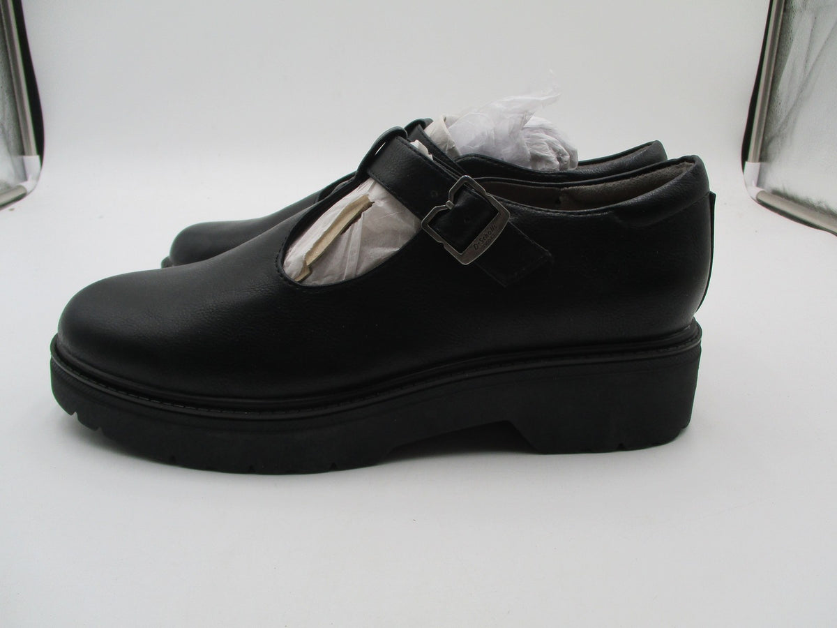 Dr Scholl's Bringitjane Shoes Womens Size 10 Black Mary Jane Flats Comfort Work2
