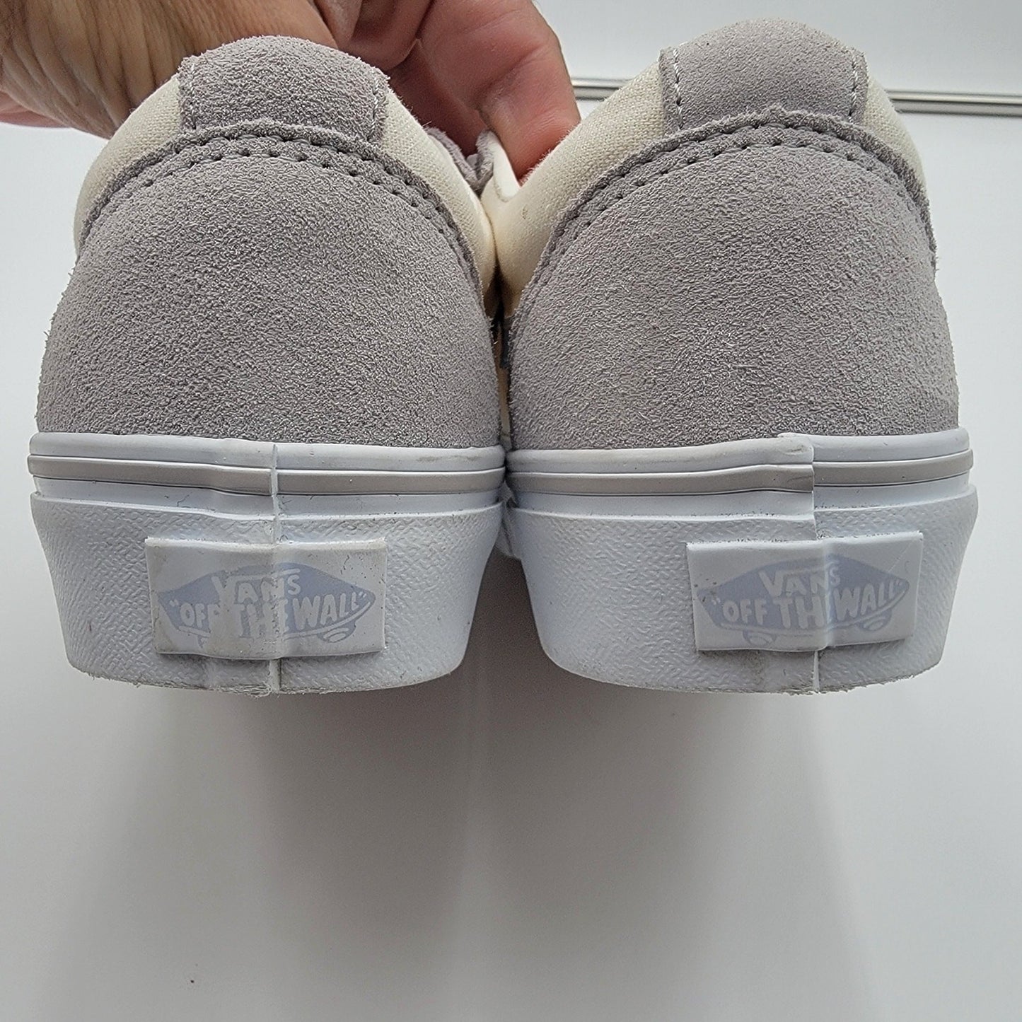 Vans Ward Platform Girls Sz 4 Multi Color Suede