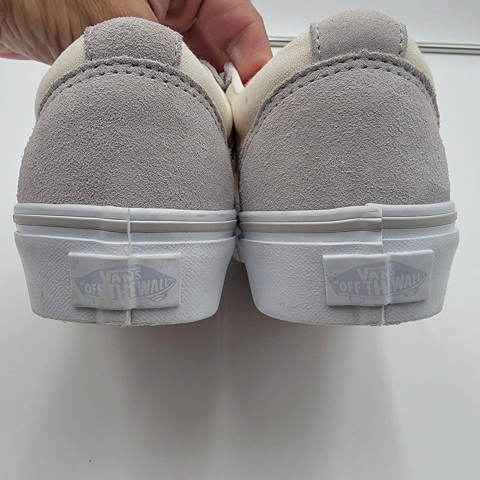 Vans Ward Platform Girls Sz 4 Multi Color Suede