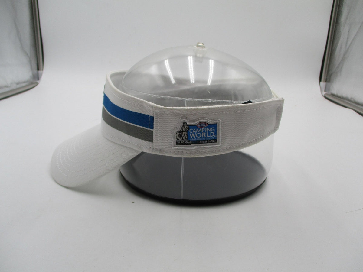 Thunder Valley Club Hat Cap Visor One Size White NHRA Drag Racing Mens SMI 20214