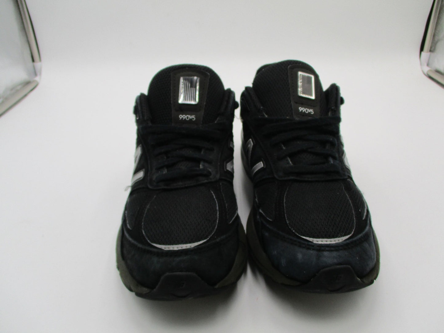 New Balance 990v5 Shoes Mens Size 10.5 Black Suede Running Sneakers M990BK51