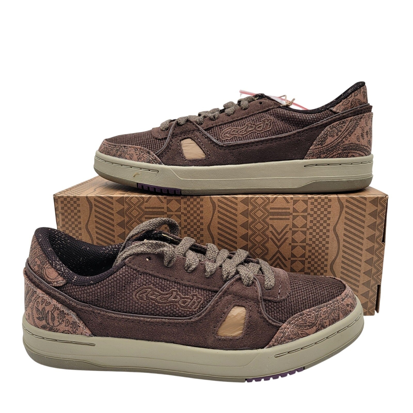 Reebok Mens LT Court 'Recreational Activities' Sz 9 Brown IE19540