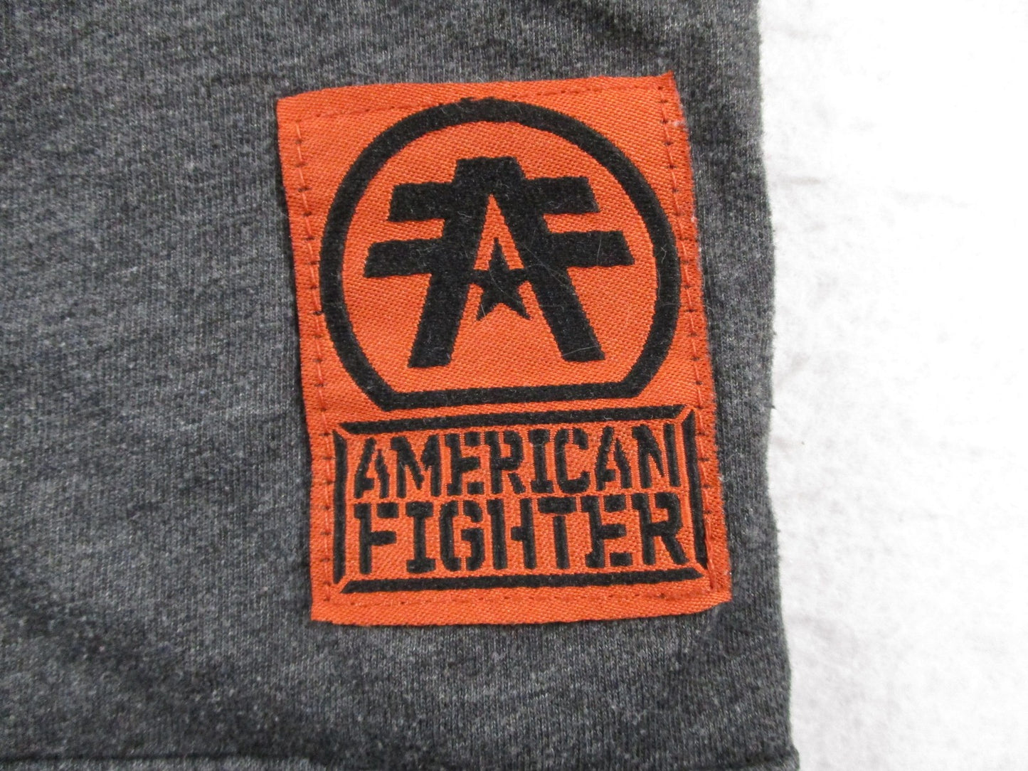 American Fighter Shirt Mens Medium Gray Premium Brand Eagle MMA Graphic Tee6