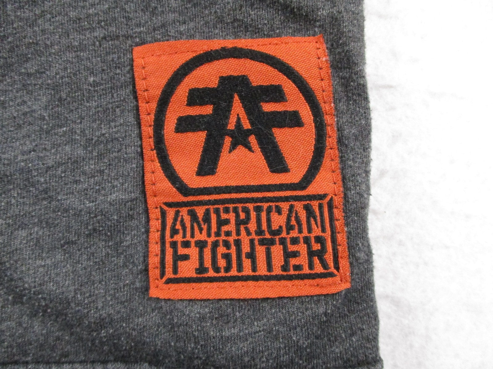 American Fighter Shirt Mens Medium Gray Premium Brand Eagle MMA Graphic Tee6