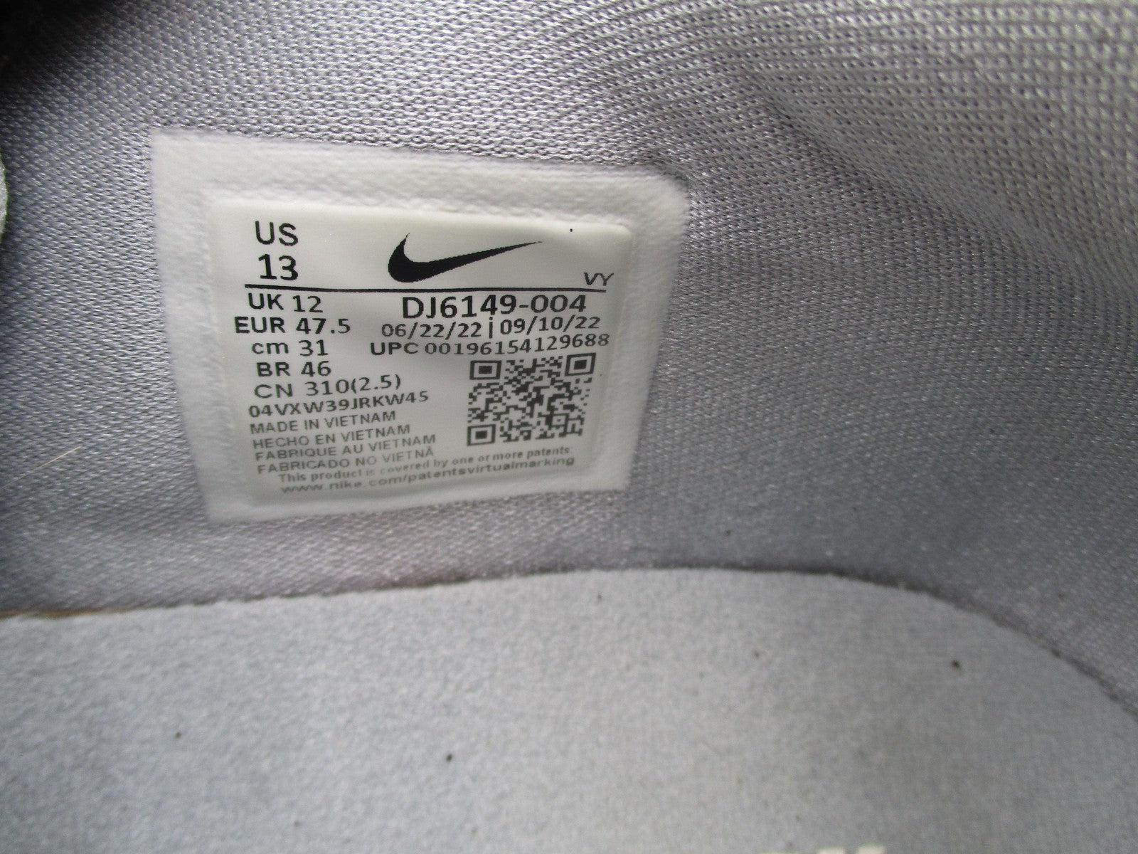 Nike Zoom Freak 4 Shoes Mens Size 13 Gray Low Top Basketball Sneakers DJ6149-00417