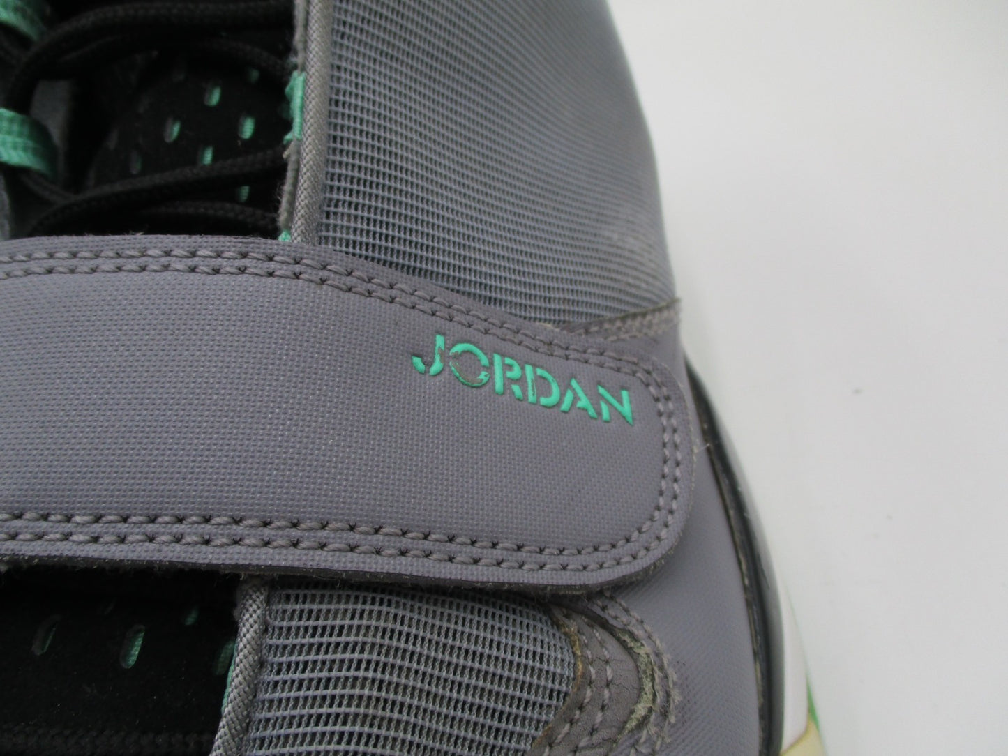 Jordan Flight 45 High Wolf Grey Mint 602661013 Men’s Size 12 Preowned (1I4)6
