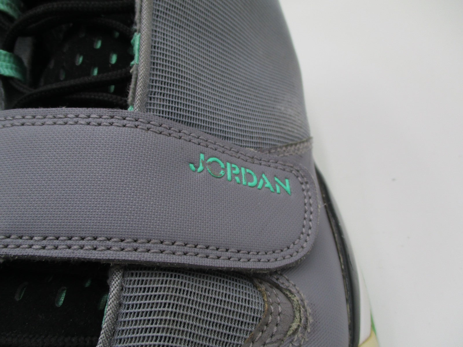 Jordan Flight 45 High Wolf Grey Mint 602661013 Men’s Size 12 Preowned (1I4)6