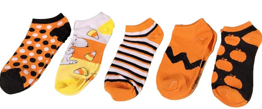 Halloween Theme Socks 5 Pairs0