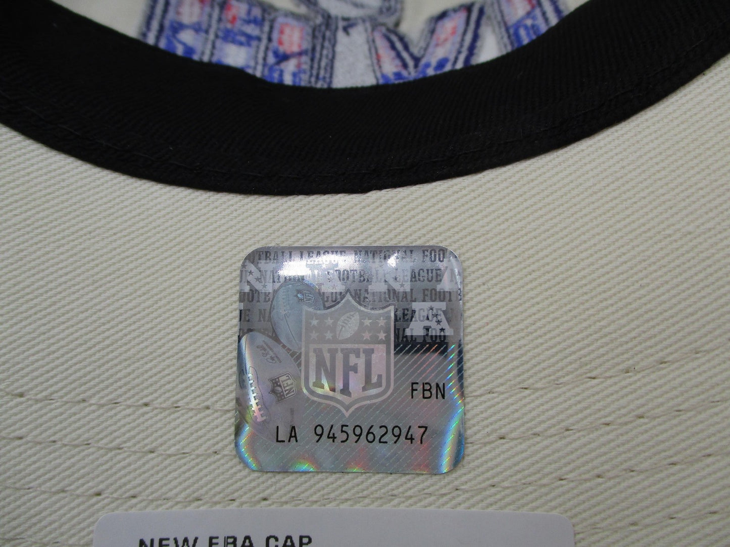 Super Bowl LVIII Hat Cap Strap Back One Size Beige NFL Football New Era Mens NWT7