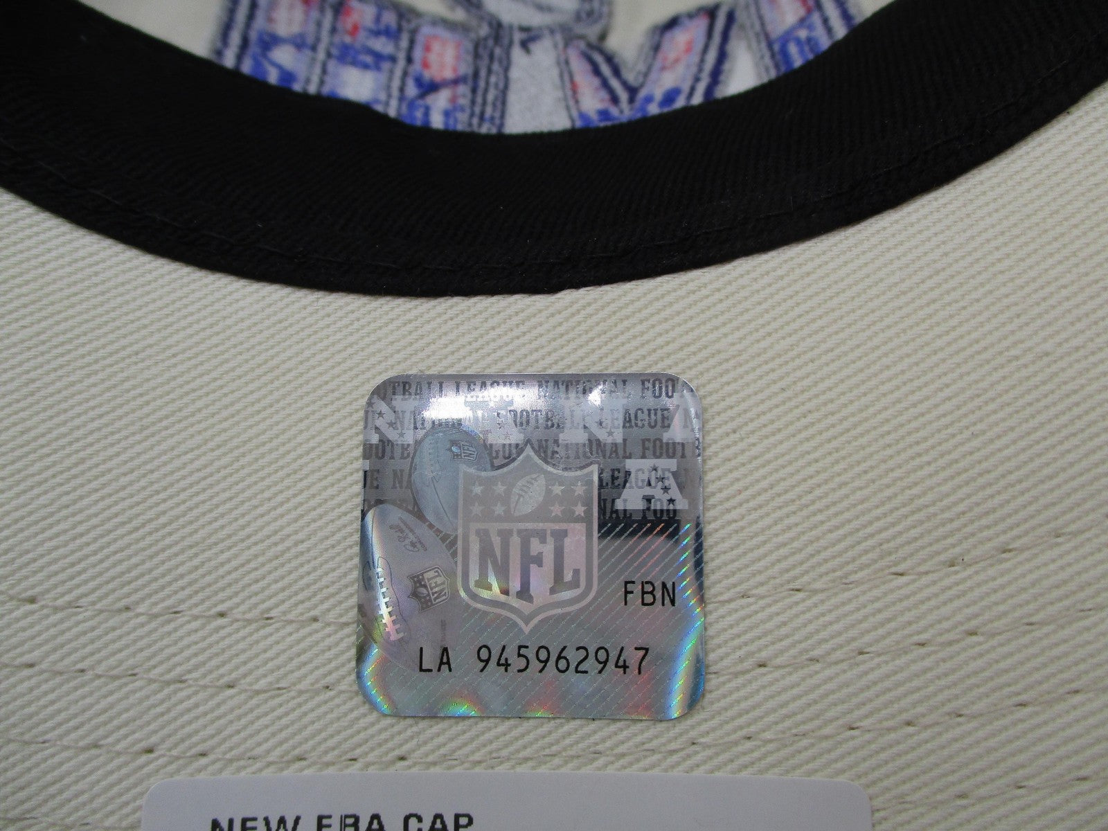 Super Bowl LVIII Hat Cap Strap Back One Size Beige NFL Football New Era Mens NWT7