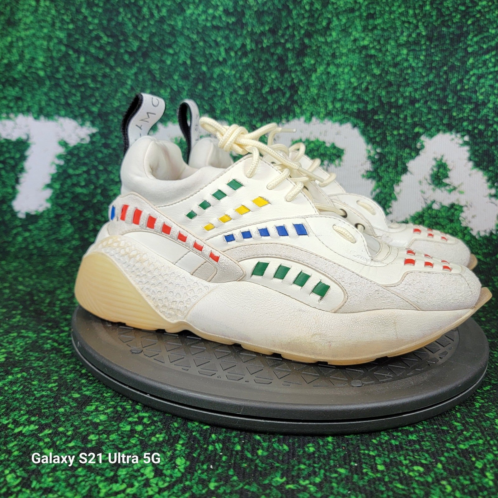 Stella McCartney Eclypse MultiColor Sneaker Italian Sz 38 Sz 7.5W