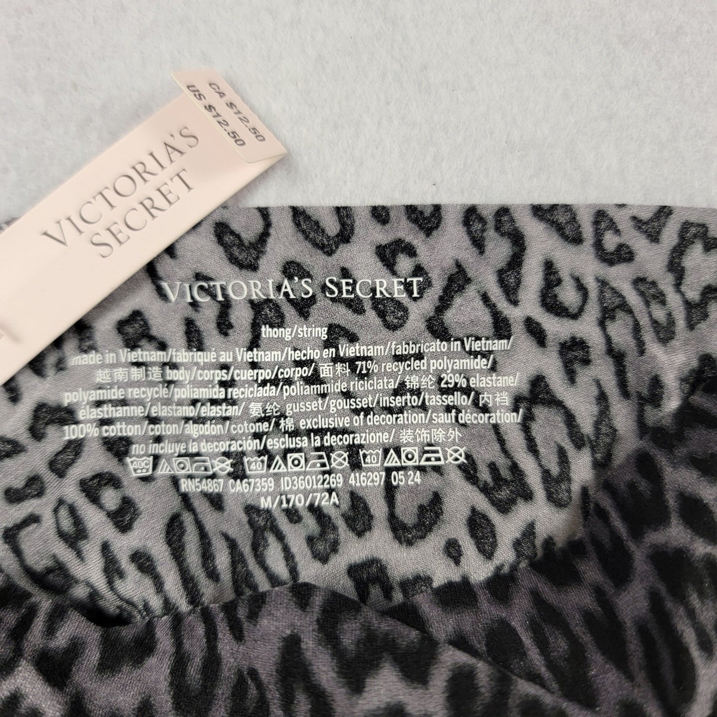 Victoria's Secret Thong/String Panties 3pk Sz M5