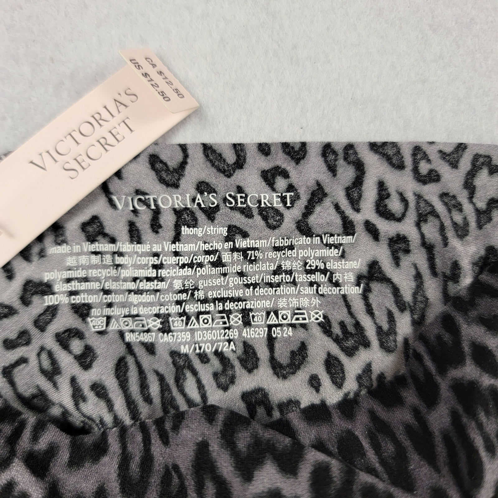 Victoria's Secret Thong/String Panties 3pk Sz M5