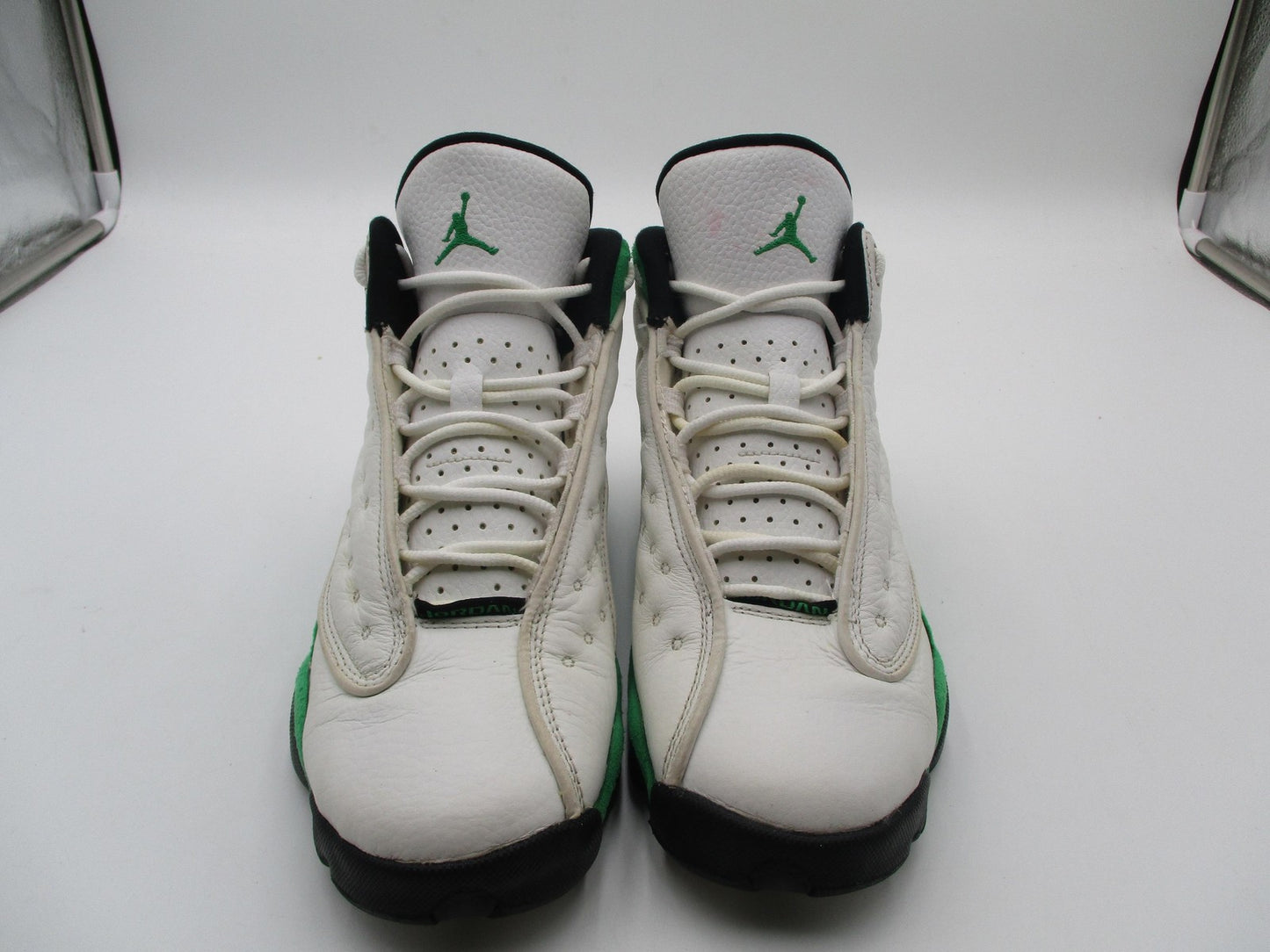 Jordan Air Jordan 13 Retro Shoes Youth 5.5Y Lucky Green Sneakers DB6536-1131