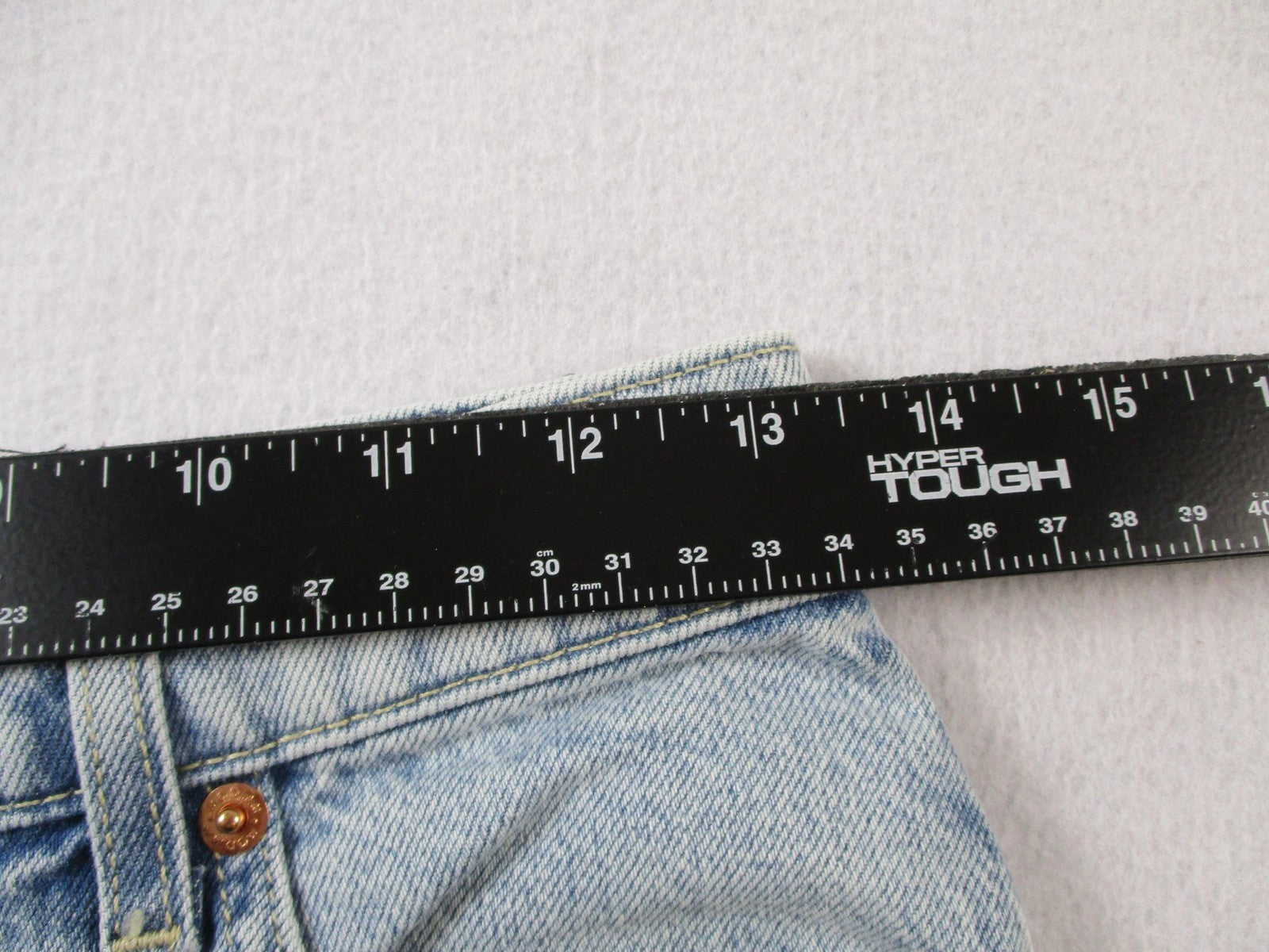 Modern American Rexford Jeans Womens 26 Alaska Blue High Rise Straight USA 146812