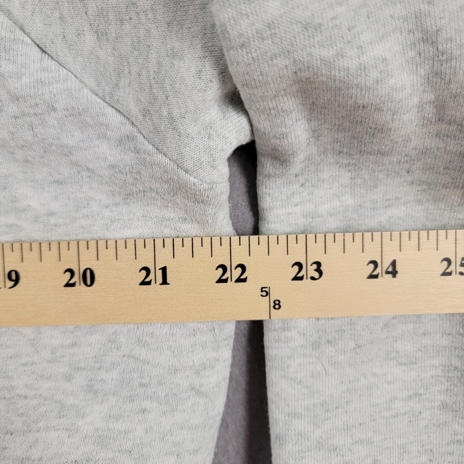 Vintage Branson Hearts Sweatshirt Fruit of the Loom USA Sz L Gray Floral
