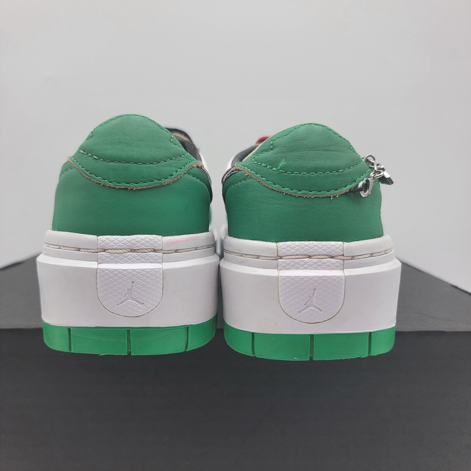 Nike W Air Jordan 1 Elevate Low SE DQ8394301 W Size 6, Green/Black/White