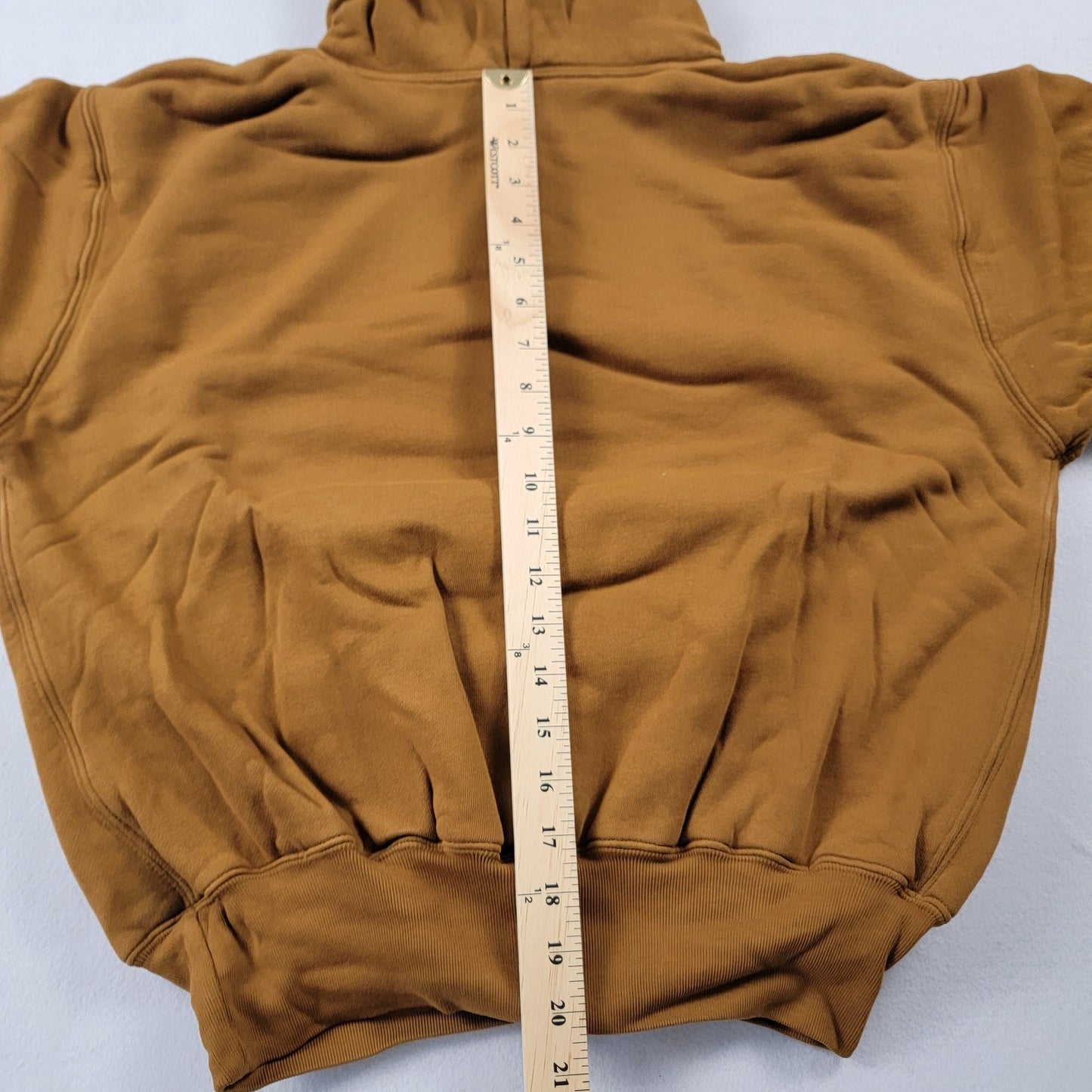 Kanye West YZY Yeezy Season Gap Double Layer Hoodie Men Sz S7